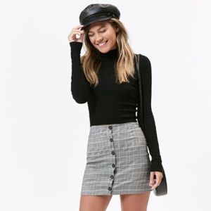 Pacsun Lottie Moss Bardot Mock Neck Sweater